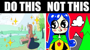 Oct 17, 2015 · just make sure to use the transform function, and shift key. Draw This Not That How To Draw Beautiful Backgrounds Paintingtube