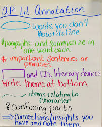 7 anchor charts that belong in the high school english