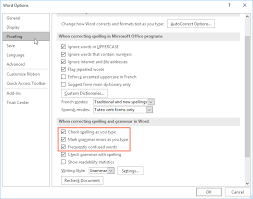 Word Checking Spelling And Grammar