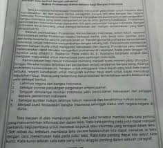 Apa bacaan di atas sudah sesuai dengan kata kunci bacaan? 2 Tuliskan Kata Kunci Pada Judul Bacaan Di Atas 3 Apa Informasi Dari Bacaan Berdasarkan Kata Brainly Co Id