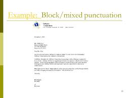 Modified Block Letter With Mixed Punctuation Format Sample Cover Letter For Analyst Position