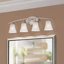 5 out of 5 stars (1) total ratings 1, $34.98 new. Portfolio 4 Light Brushed Nickel Bell Vanity Light Lowe S Canada