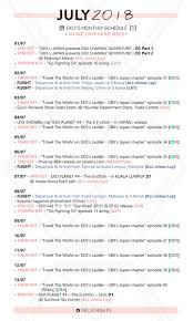 It means the schedule is set, too. Exo Schedule On Twitter July 2018 Exo Monthly Schedule Https T Co Fpaa2ugf2a Highlight Power Winning The Fifa Poll Being Played During The World Cup Exo On Burj Khalifa