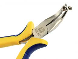 Alicate de Bico Meia Cana Curvo Hikari em Aço Carbono 128mm (5) - HK-500  - Usinainfo