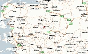 Kütahya ili) as en prowins, wat uun det egeeis regiuun faan a türkei leit. Gediz Weather Forecast