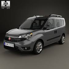 Fiat Doblo Passenger L1h1 2015 Fiat Doblo Fiat Car 3d Model