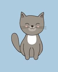 Kucing ekor berwarna comel yang ditarik tangan gambar unduh gratis imej 610904100 format psd my. Gambar Kartun Kucing