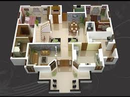 Best Flat Floor Plan Interior 2d 3d 3d House Plans Small House Design House Layouts