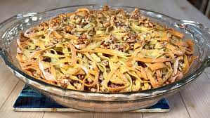 Torta Di Tagliatelle Authentic Italian Pasta Cake Recipe In 2021 Italian Recipes Authentic Italian Risotto Recipe Risotto Recipes