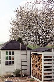 Wood Storage Shed Aufbewahrung Garten Holzschuppen Und Cottage Garten