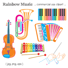 Printable Music Clip Art Piano Tuba Cello Accordion Etsy Clip Art Tuba Free Clip Art