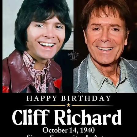 🎼 ... Happy 86th Birthday Cliff Richard 🎉🎈