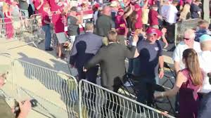 Trump held his rally — the second since he left office — as the state and nation continue to mourn a south florida condo collapse that left at least 20 dead and more than 100 still unaccounted for. Maskless Gov Desantis High Fives People At Florida Trump Rally Wtsp Com