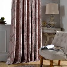 Lucxus Vorhang Pink Silber Blumen Jacquard Im Wohnzimmer Schlafzimmer Vorhange Vorhange Silber Zimmer