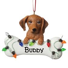 15% off with code shopzaztoday. Home Decor Puppies First Christmas Hanging Decoration Personalised With Your Puppies Name Globalgym Parsberg Com