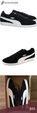 Nwt Classic B W Puma Men S Suede Sneakers Men Suede Pumas Shoes Suede Sneakers