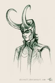 No Trouble Lessons How To Draw Loki Learn How To Draw Loki From High School Dxd Loki Art Avengers Drawings Loki Drawing