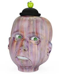 ✨ Artist Spotlight: Travis Winters ✨ On view now in “Reflections”, ceramic  artist and storyteller Travis Winters @traviswintersceramics brings humor,  tenderness, and humanity to his sculptural figures. His characters, rooted  in day-to-day