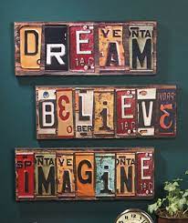 Explore the world's #1 largest database of ideas and innovations, with over 500,000 inspiring examples. 18 License Plate Crafts Old License Plates License Plate Art