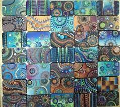 Brands that bake in the oven. Tin Mosiac Polymer Clay Crafts Mosaic Art Polymer Clay Canes