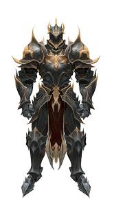 Black And Gold Cartoon Characters Black And Gold Armor Young Hun Byun Fantasy Armor Gold Armor Armor