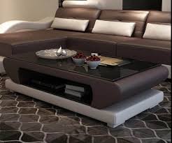 Features a transitional design inspired by ancient horse bridles. Natural Designer Glass Leather Coffee Table Living Room Tv Stand Minimalist Modern Rectangle Mesas De Centro Table Basse Coffee Tables Aliexpress