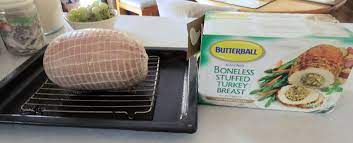 Change water every 30 minutes to keep turkey cold. Butterball Boneless Stuffed Turkey Breast Oldfatguy Ca