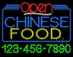 Find useful information, the address and the phone number windsor's best chinese food! Chinese Food Open With Phone Number Animated Led Sign Chinese Restaurant Led Signs Everything Neon