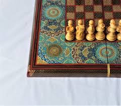 Image result for Persian manuscript chess