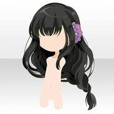 Pin By Koala Cupcake On Anime Art Anime Hair Chibi Hair Hair Reference