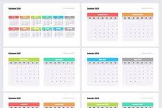 Calendar 2020 For Powerpoint Calendar 2020 Calendar Unique Calendar