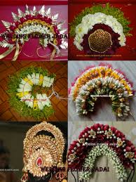 Artificial light orange color flower strand for hair braid band india festival wedding dances. Pin By Vidya Rajasekar On Poo Jadai Bridal Hair Flowers Bridal Hair Decorations Bridal Hair Accessories