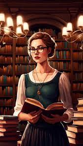 The Lady Librarian, Protector of Books by RoGilbert77 on DeviantArt