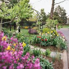 Front Yard Sidewalk Garden Ideas Backyard Garden Landscape Backyard Garden Design Backyard Garden