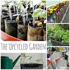 Thrifty Gardening Ideas To Get Your Garden Going Upcycle Garden Garden Crafts Creative Gardening