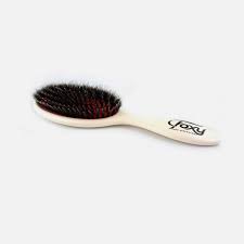 This detangling brush combines boar bristles with gentle, synthetic ones for optimum shine. Hair Extension Soft Bristle Brush Foxy Hair Extensions