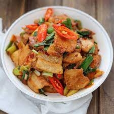 Twice Cooked Pork China Sichuan Food Twice Cooked Pork Pork Dishes Szechuan Recipes