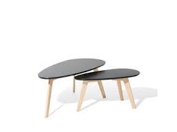 Black And Light Wood Coffee Table Nest Of 2 Tables Black With Light Wood Fly Ii Coffee Table Coffee Table Living Room Modern Nesting Coffee Tables