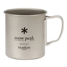 In 1958, he decided to create innovative equipment for his climbs. Snow Peak Titanium Single Cup 600 Titanium Hhv
