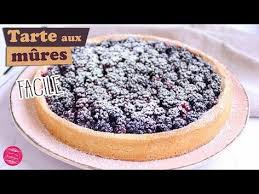 Recette De Tarte Aux Mures Facile Toute Simple Sans Creme Et Juste Parfaite Un Pur Delice Tarte Aux Mures Gateaux Et Desserts Recettes De Patisserie