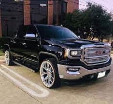 Stop And Stare 2018 Gmc Sierra On 24 S Vogues Voguetyres Voguetyre Gmc Sierra Voguetyres Chevrolet Trucks Chevy Pickups Gmc