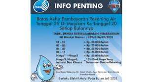 Scopri ricette, idee per la casa, consigli di stile e altre idee da provare. Pdam Makassar Rilis Tarif Baru Denda Tunggakan Air Cek Di Sini