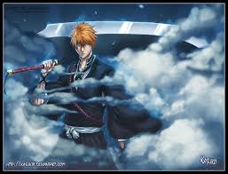 Maybe you would like to learn more about one of these? Orange Hair Bleach Hollow Sword Kurosaki Ichigo Clouds Glowing Eyes Wallpaper No 30329 Bleach Fanart Bleach Amv Bleach Manga