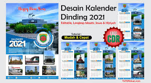 Download template kalender pocket mini tahun 2021. Desain Kalender Dinding 2021 Dengan Coreldraw Free Cdr Tutoriduan Com