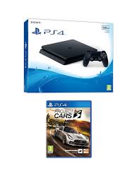 4.5 out of 5 stars. Playstation 4 Ps4 Black 500gb Console With Project Cars 3 With Optional Extras Very Co Uk
