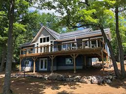 Maybe you would like to learn more about one of these? Another Beautiful Project Complete Beaver Homes And Cottages Rideau Design Was Modified To Suit The Beaver Homes Beaver Homes And Cottages Cottage House Plans