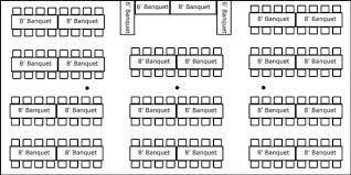 Image Result For Banquet Table Dimensions Standard Wedding Table Layouts Wedding Reception Layout Wedding Reception Seating