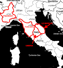 Italy borders france, switzerland, austria, and slovenia across its northern boundaries. Map Of The Best Regions In Italy To Find Truffles Travel Honey