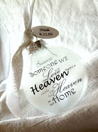 If tears could build a stairway, and memories a lane, i'd walk right up to heaven and bring you back again. Heaven In Our Home Angel Memorial Ornaments Keepsake Large Etsy Christmas Ornaments Christmas Diy Memorial Ornaments