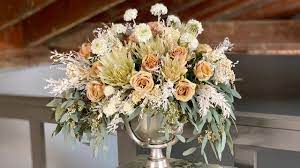 Eucalyptus Dried Flower Centerpiece Youtube When my flowers started to droop, i removed the old tulips, gave the remaining flower stems a quick trim, put in fresh water and plopped them back in a shorter vase with some bew tulips. eucalyptus dried flower centerpiece